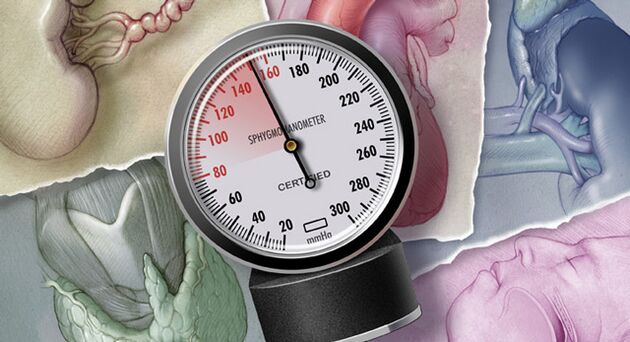 Hipertensiju raksturo sistoliskā asinsspiediena rādījumi virs 140 mmHg